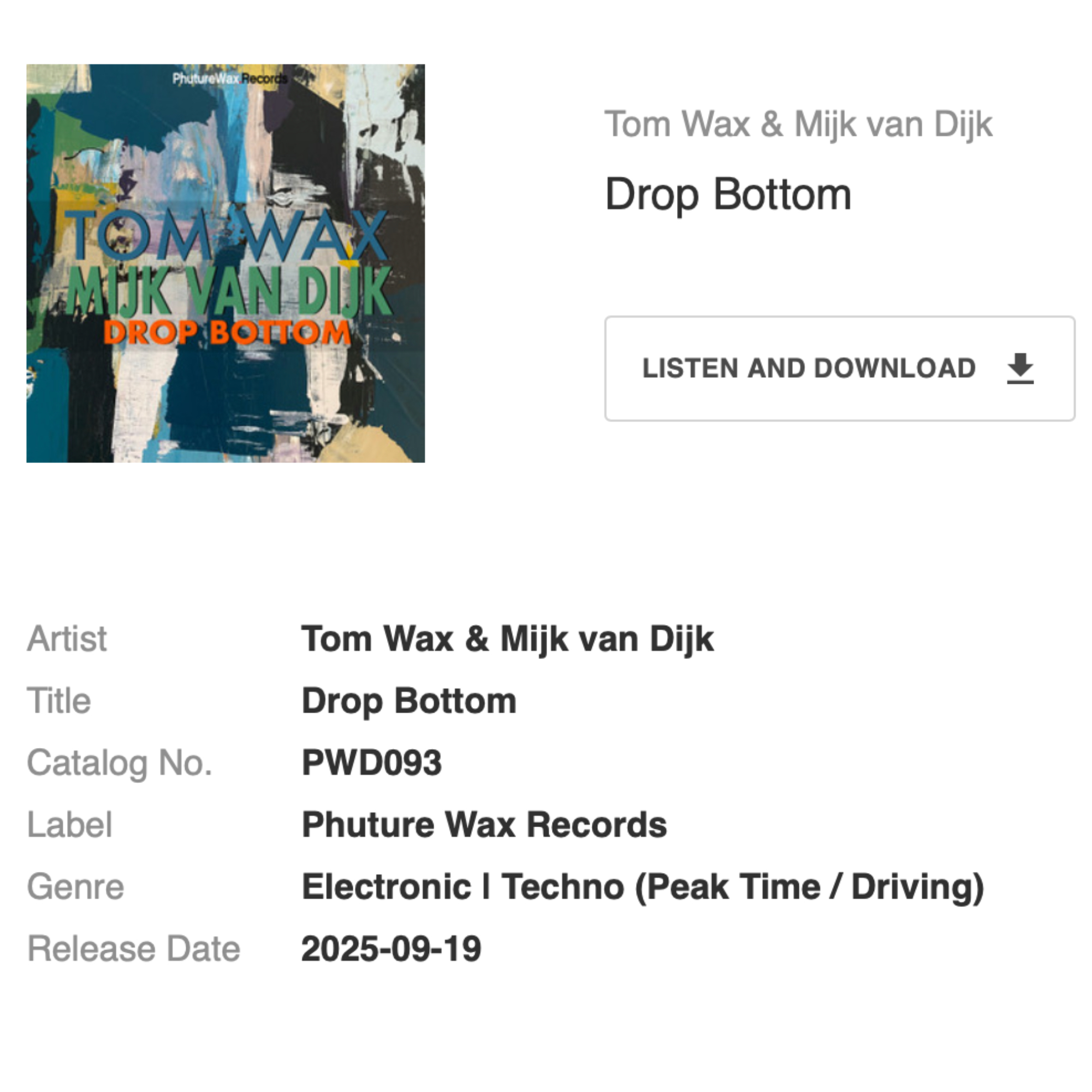 909 Day starts in a good way: the very special track that I recently dropped as …