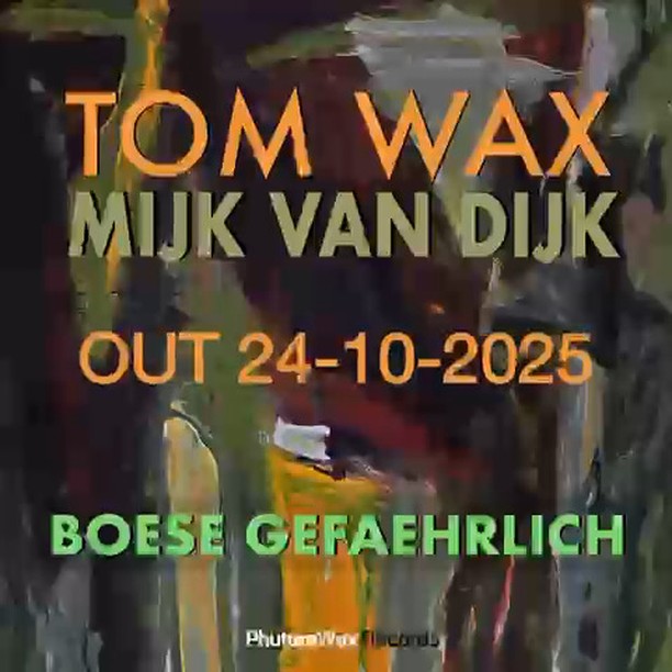4 days til my next release with Tom Wax, a wickedly dangerous bubbling Acid …