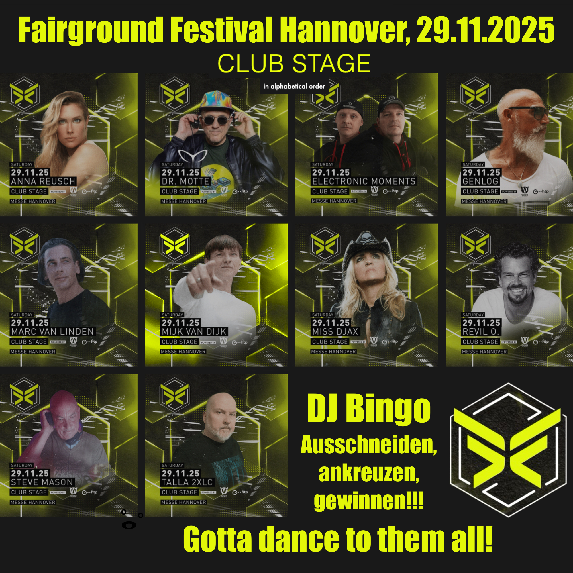 About next Saturday: here’s a DJ Bingo for you to play with your friends! :-)