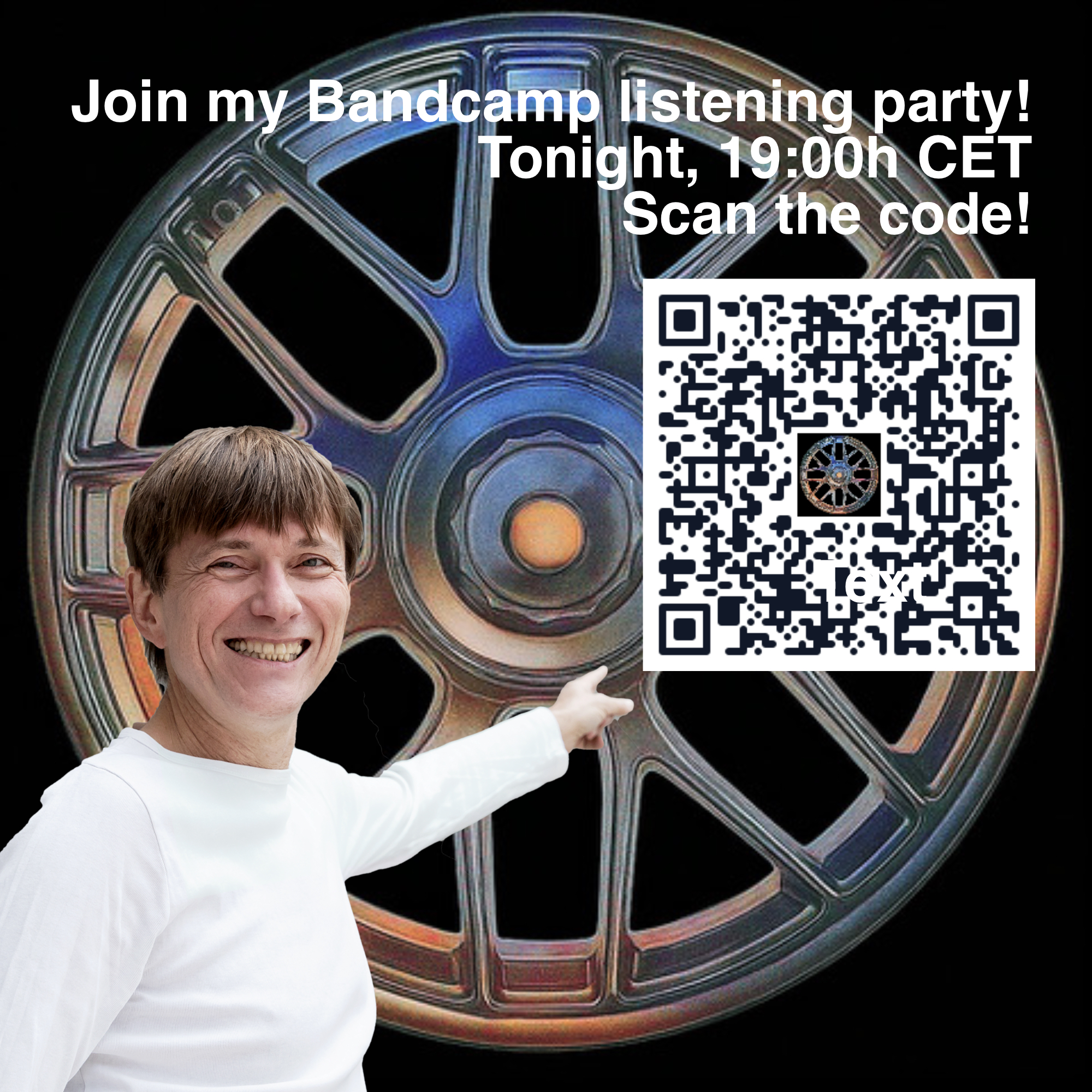 Gleich geht’s los, starting sooooon on @bandcamp!