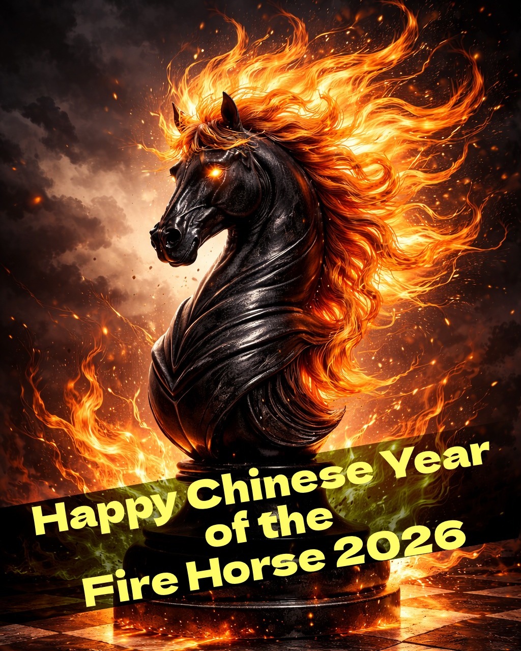 Happy Chinese Year� of the� Fire Horse 2026 everyone!