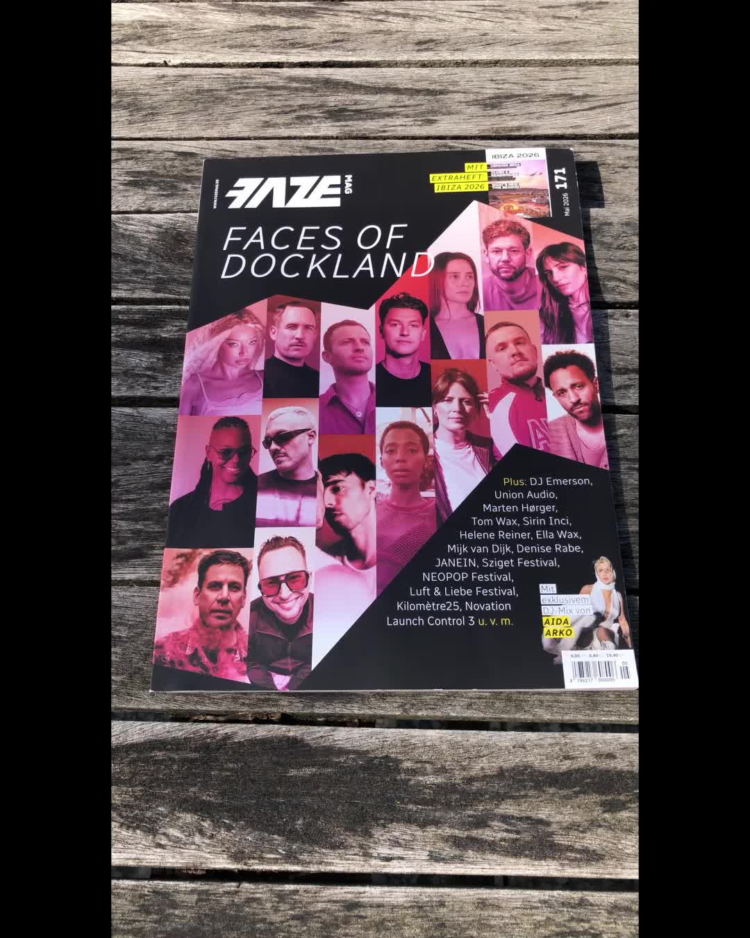 Thank you @fazemag for the Trackcheck of my single MORE incl. @superstrobe …