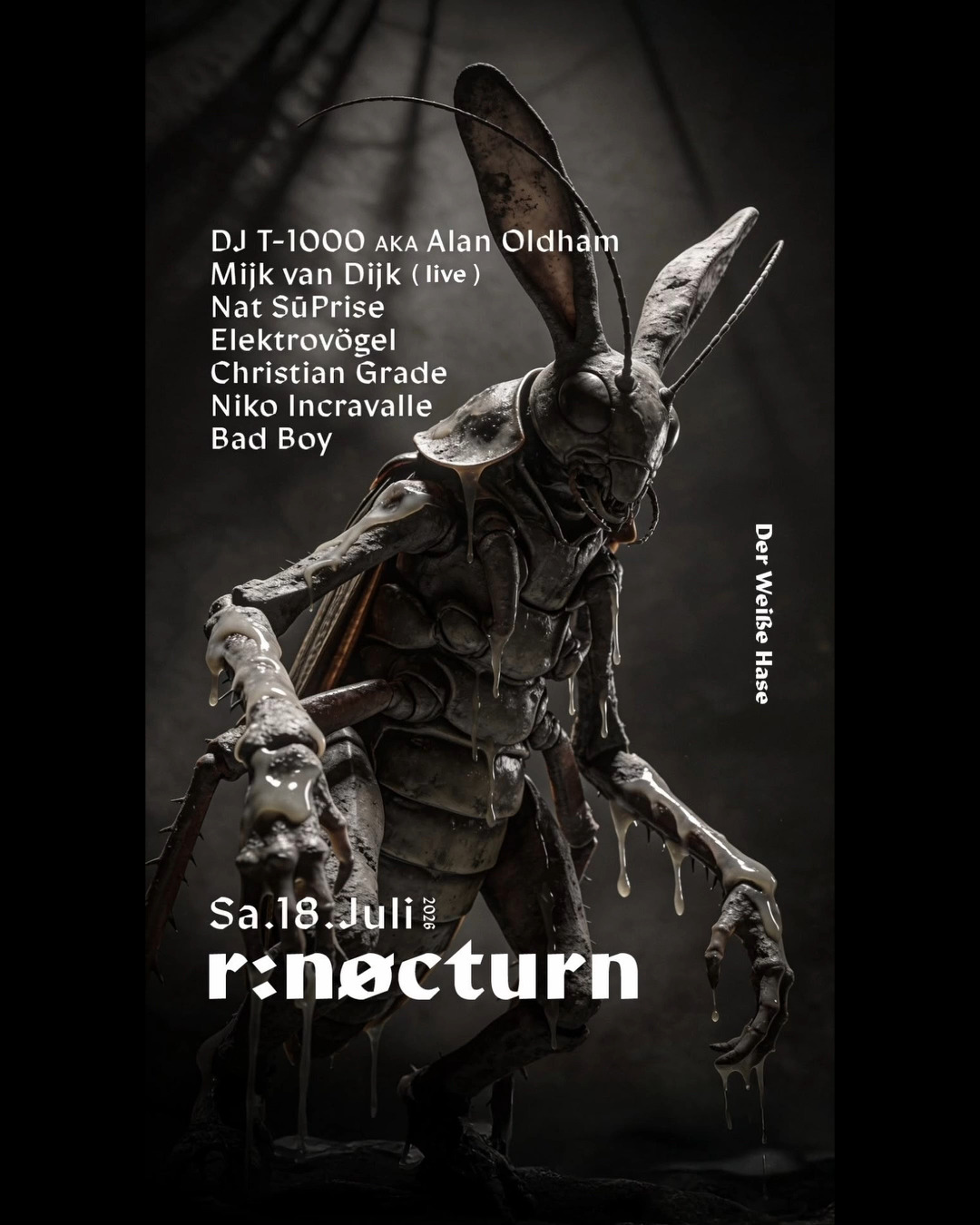 I’m playing live at @der_weisse_hase_berlin next Saturday night. And we got …