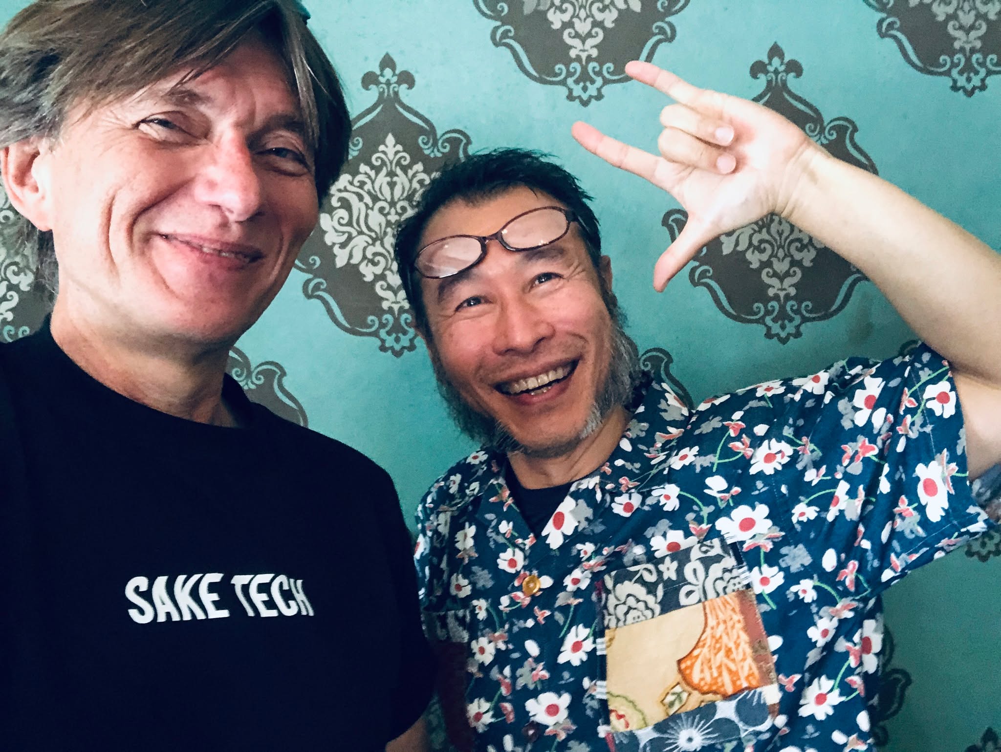 Philosophical lunch with Japan’s House Music Sensei @teradasoichi. Can’t wait …