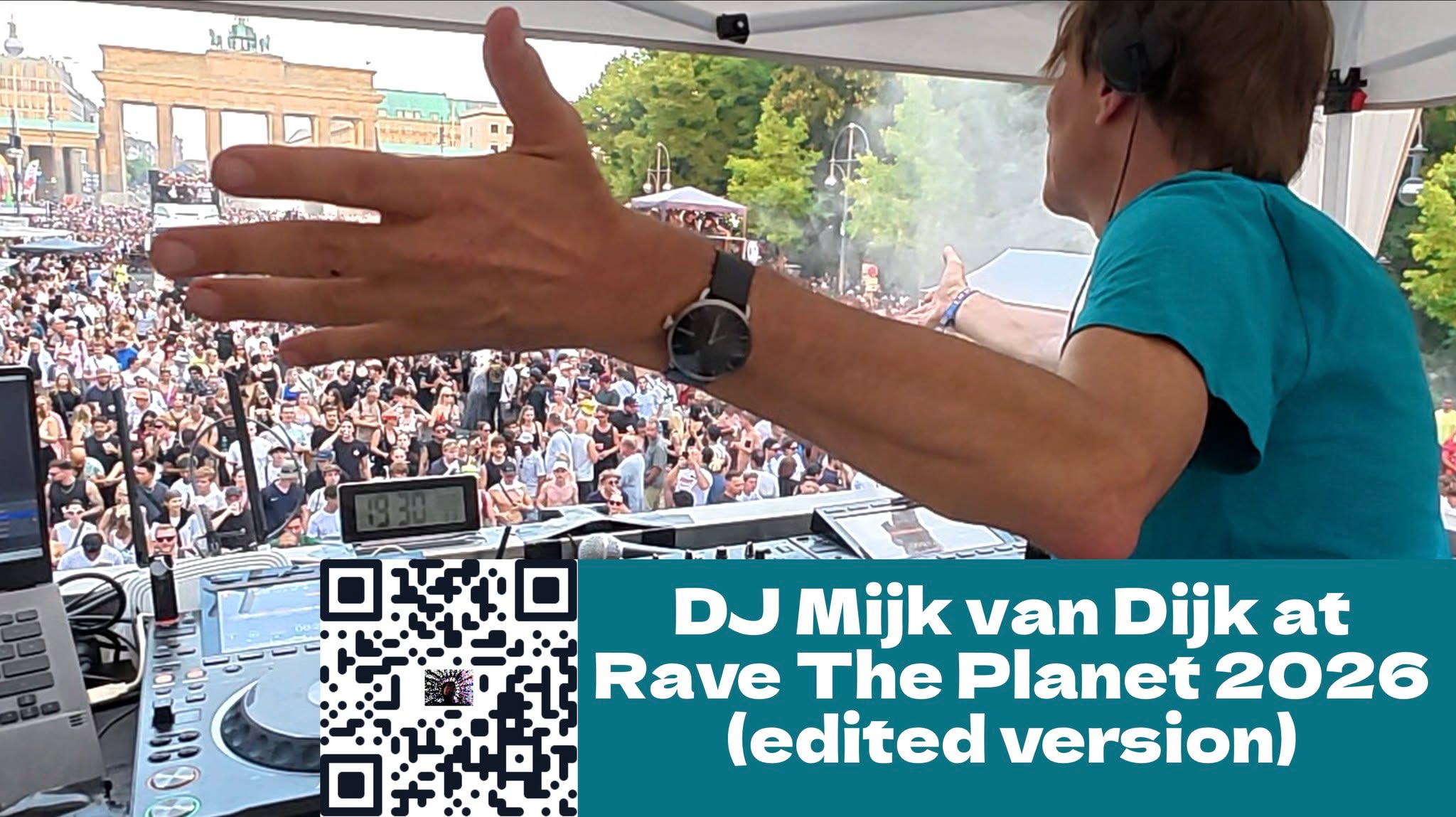 I finally uploaded my DJ set from @ravetheplanet 2026 to my @youtube channel