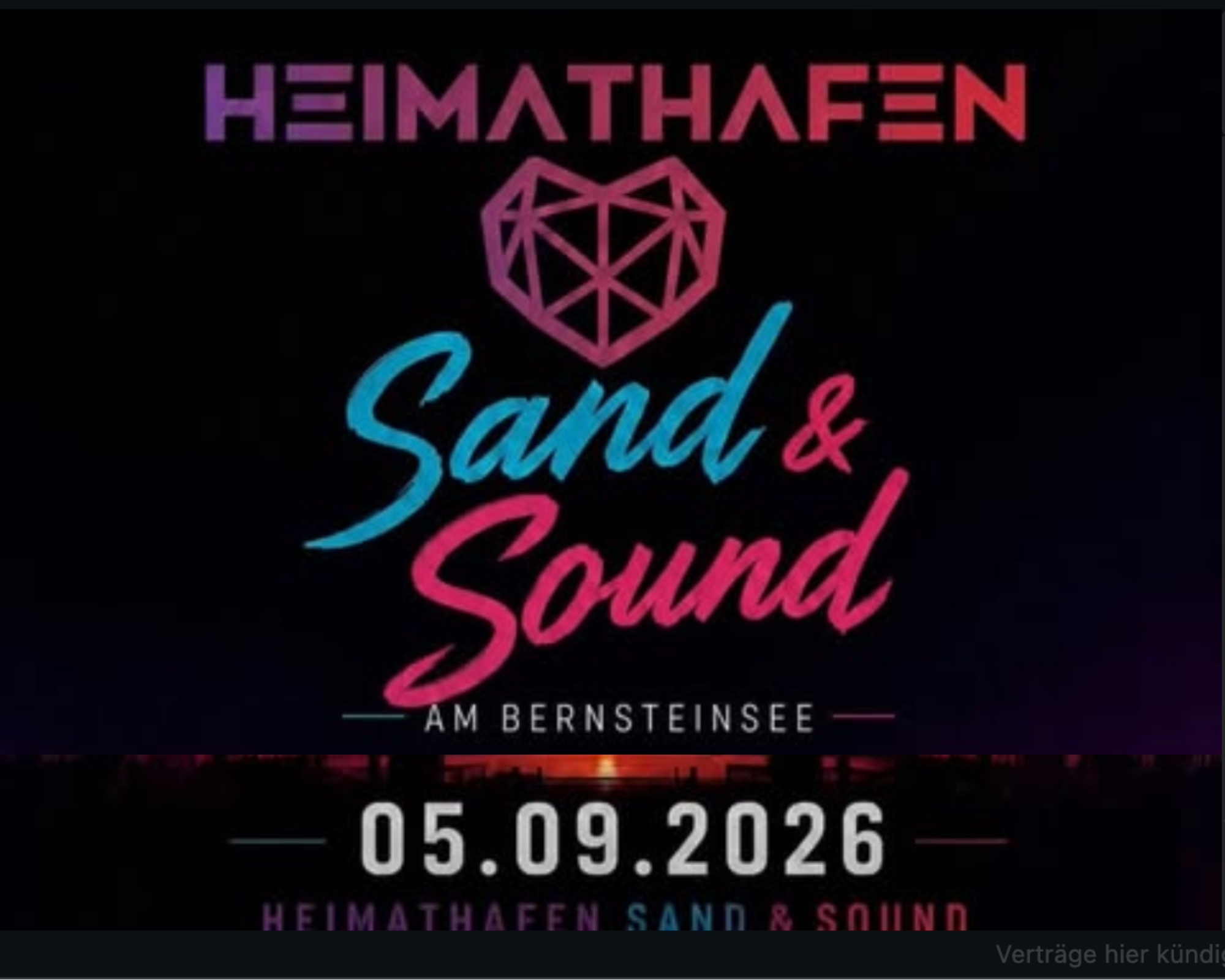 Vom Blauen See an den Bernsteinsee: am Samstag bin ich back in Berlin und …