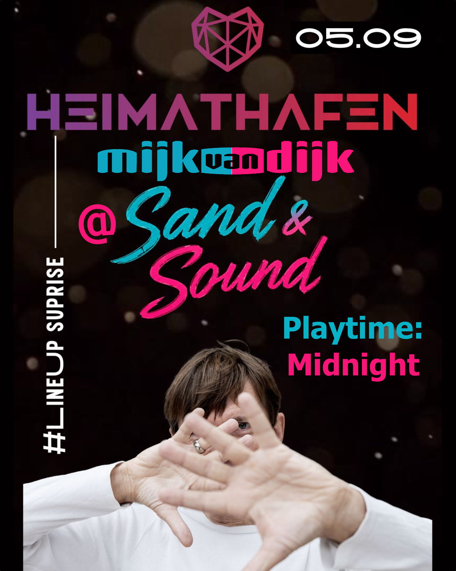 Wir sehen uns am Samstag am Bernsteinsee im @heimathafenclub!