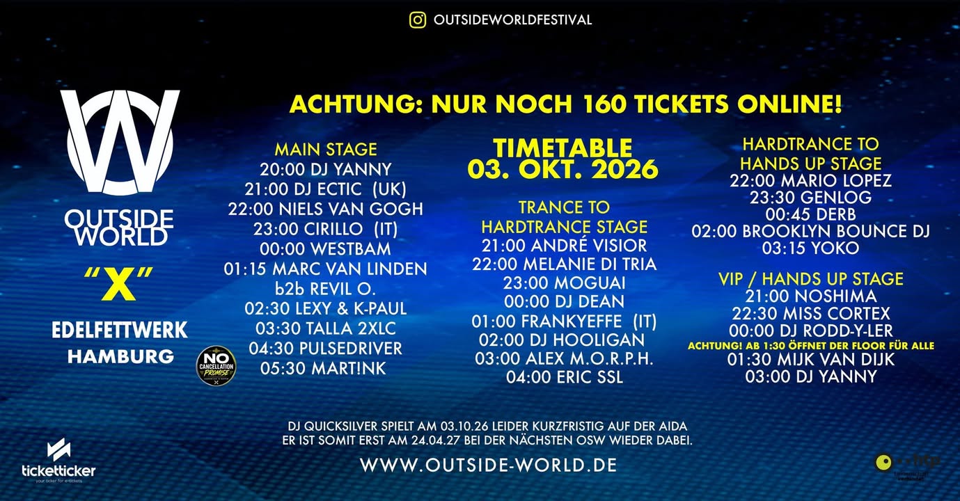 Come on, let’s go OUTSIDE WORLD FESTIVAL!