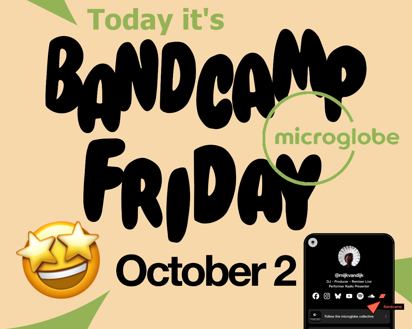 Yej! It’s #bandcampfriday once again all day and the best chance to support …