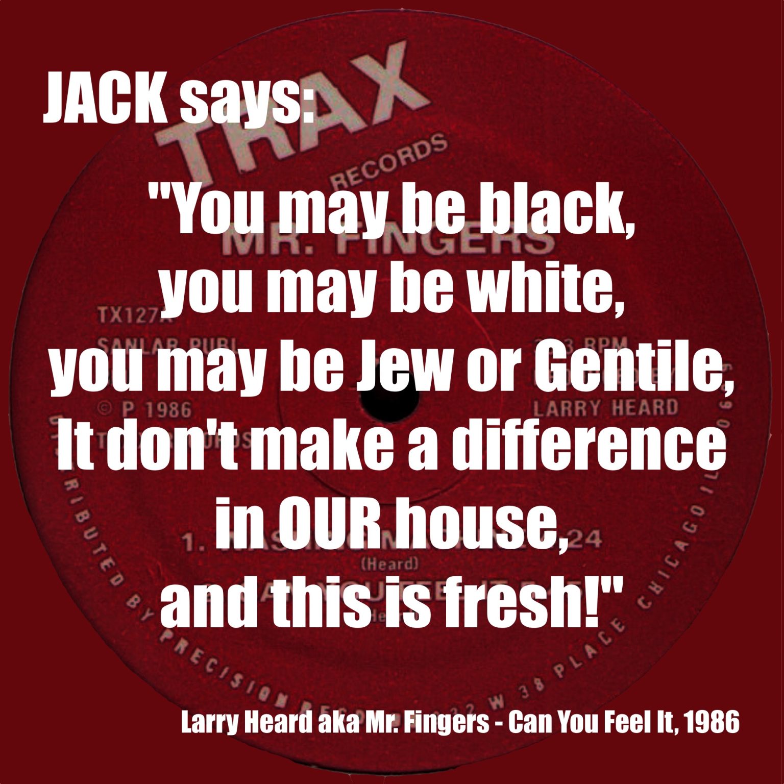 40 years ago, Jack gave ultimate wisdom!